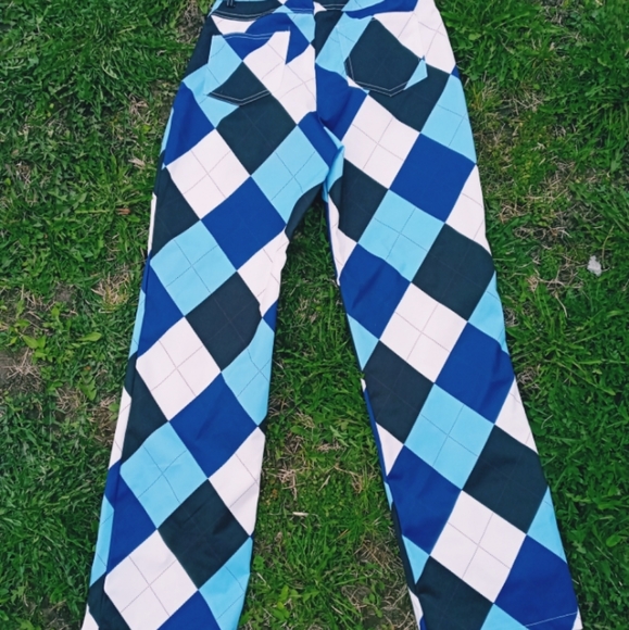 ♡plaid patterned pants - Picture 2 of 5